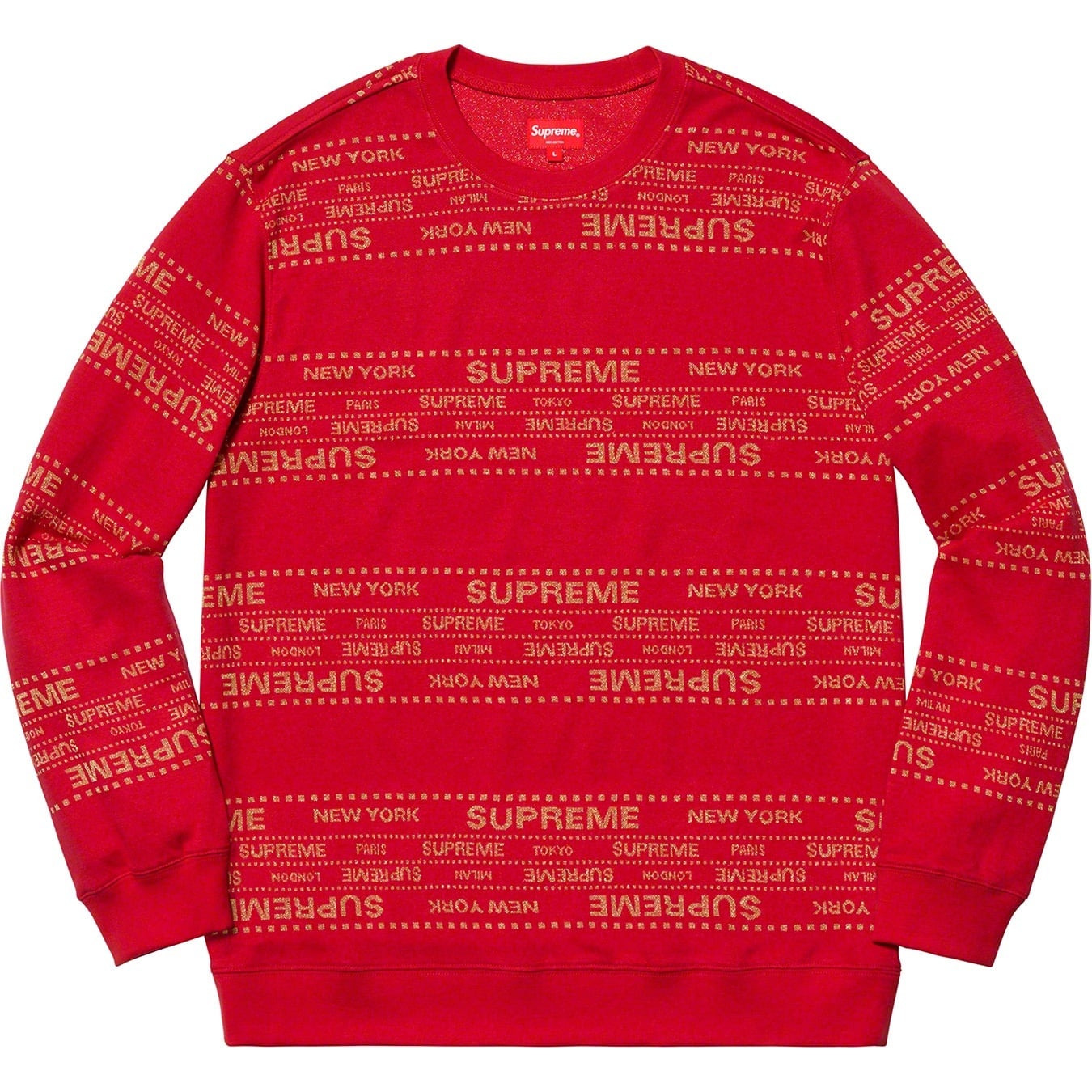 Metallic Jacquard Crewneck view 4